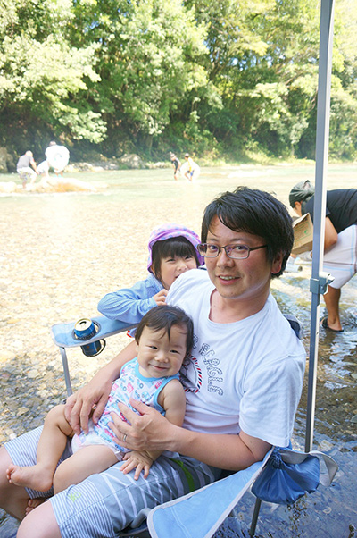 大村孝史さん家族の写真