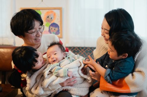 中西さん一家の写真